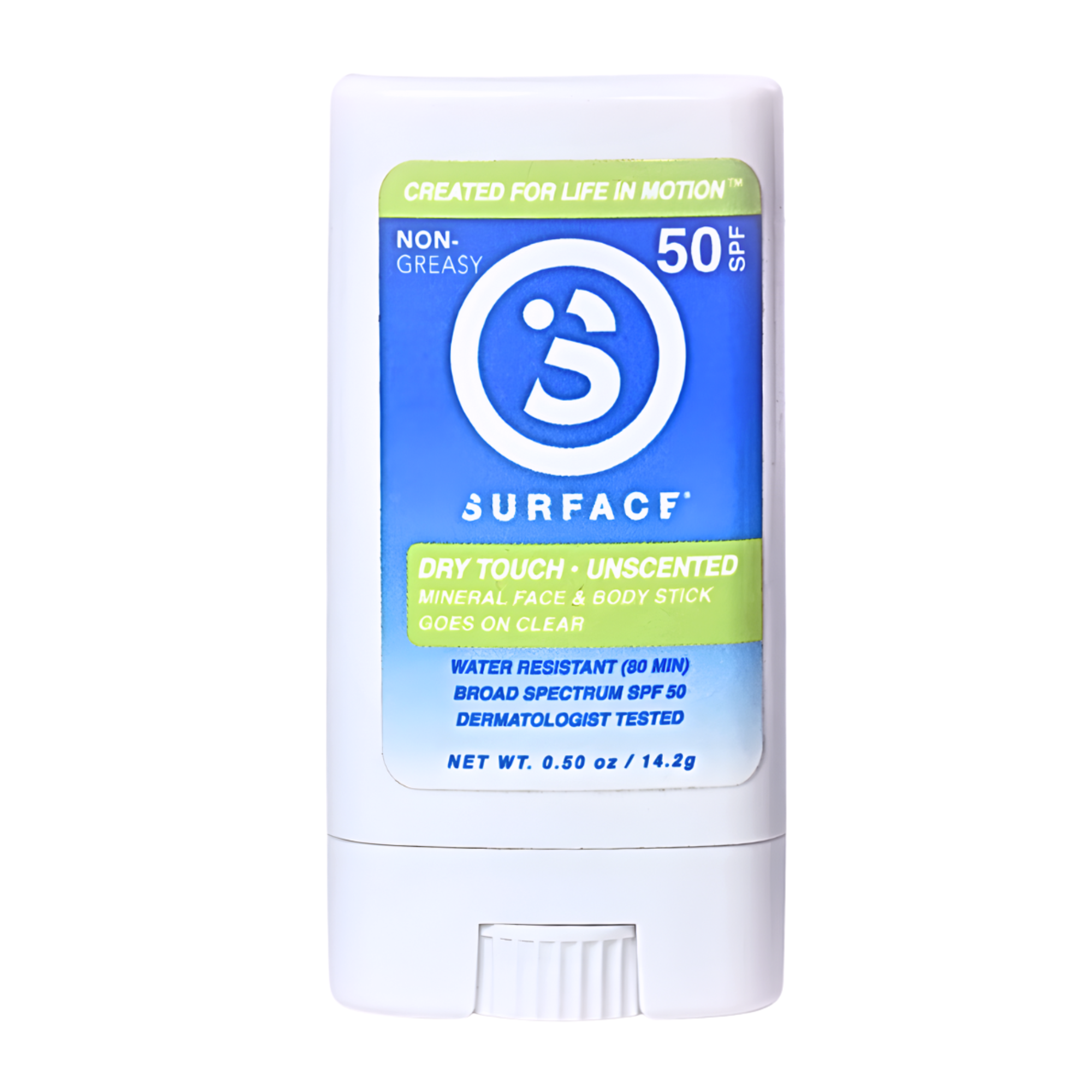 Surface Sunscreen Dry Touch Face Stick Unscented front