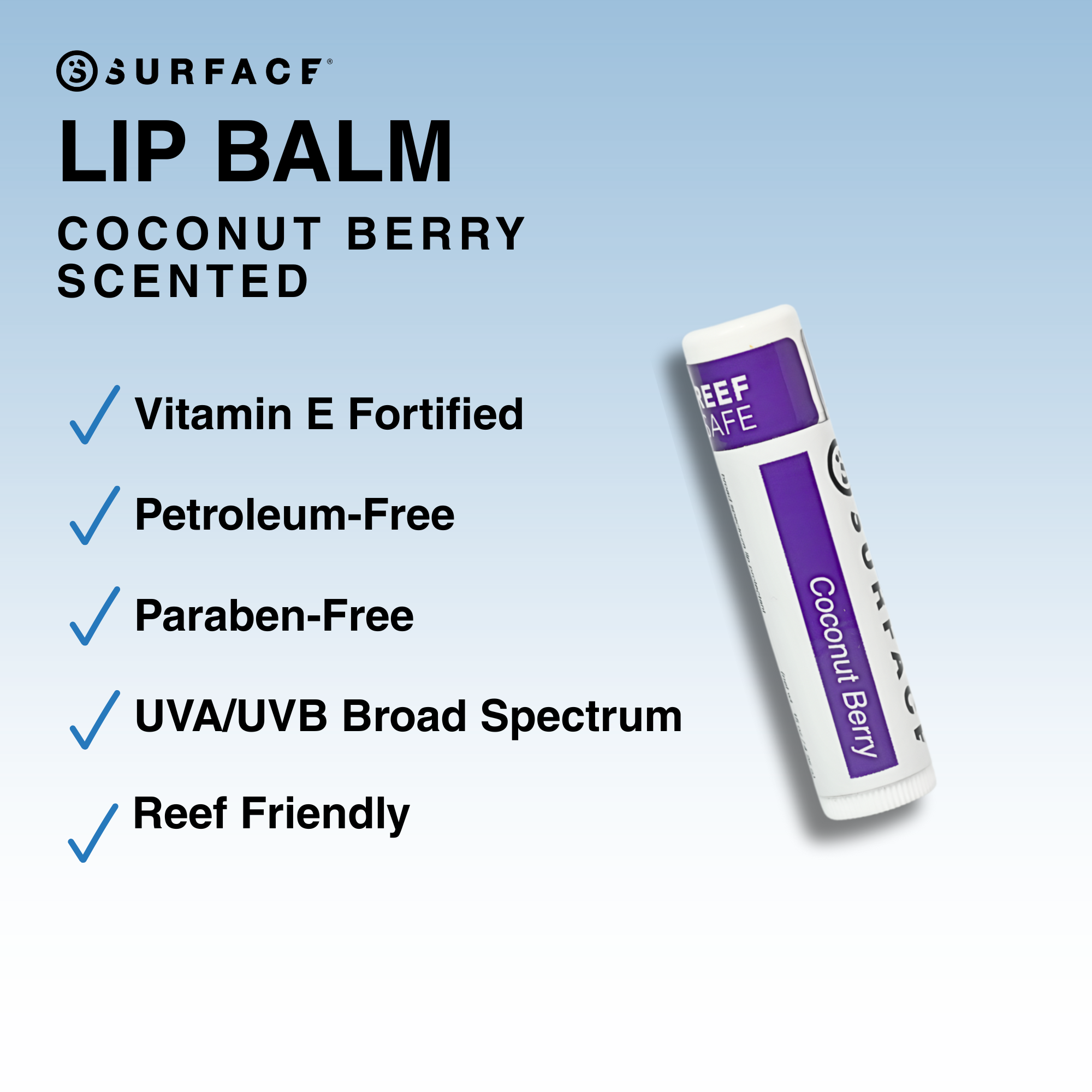 Lip Balm Coconut berry scented benefits