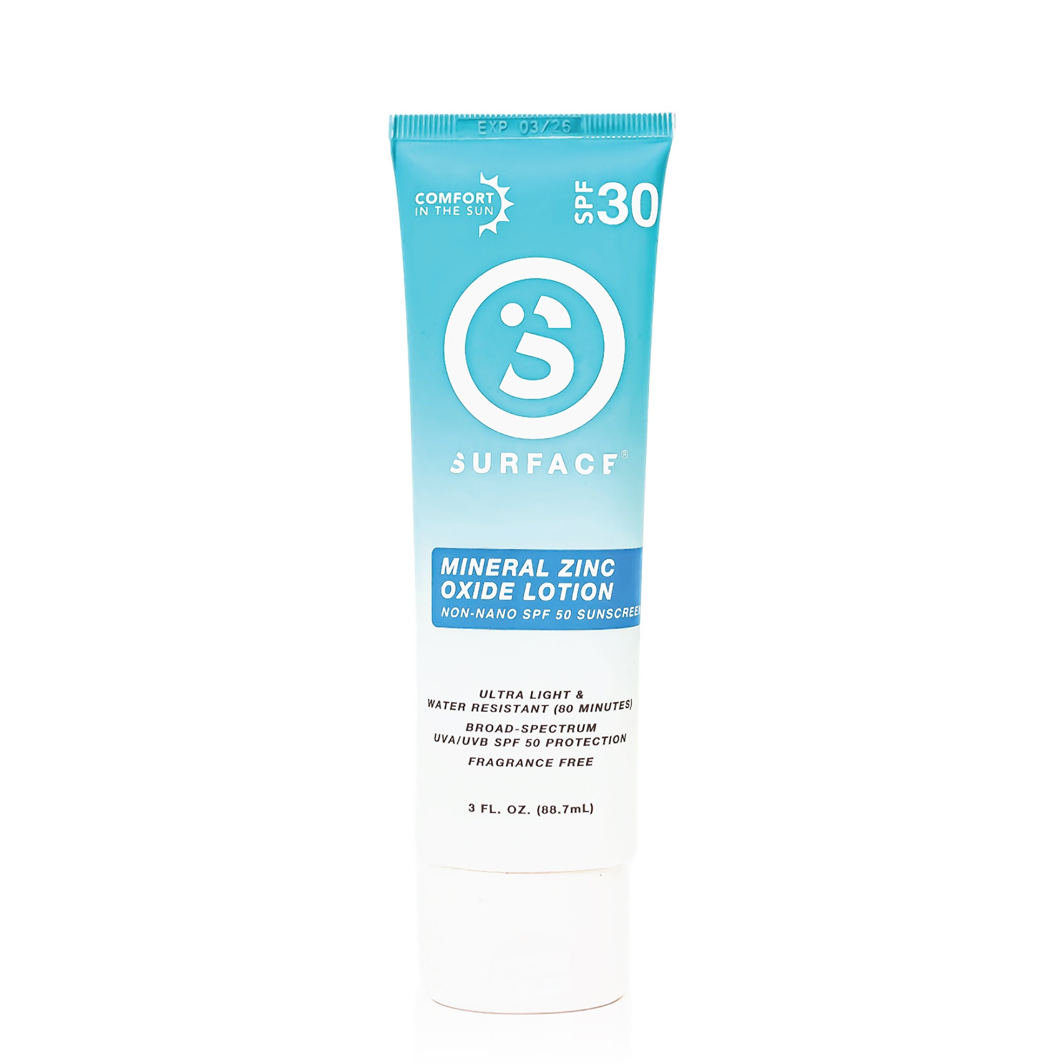 SPF30 Mineral Sunscreen Lotion 3oz. - White