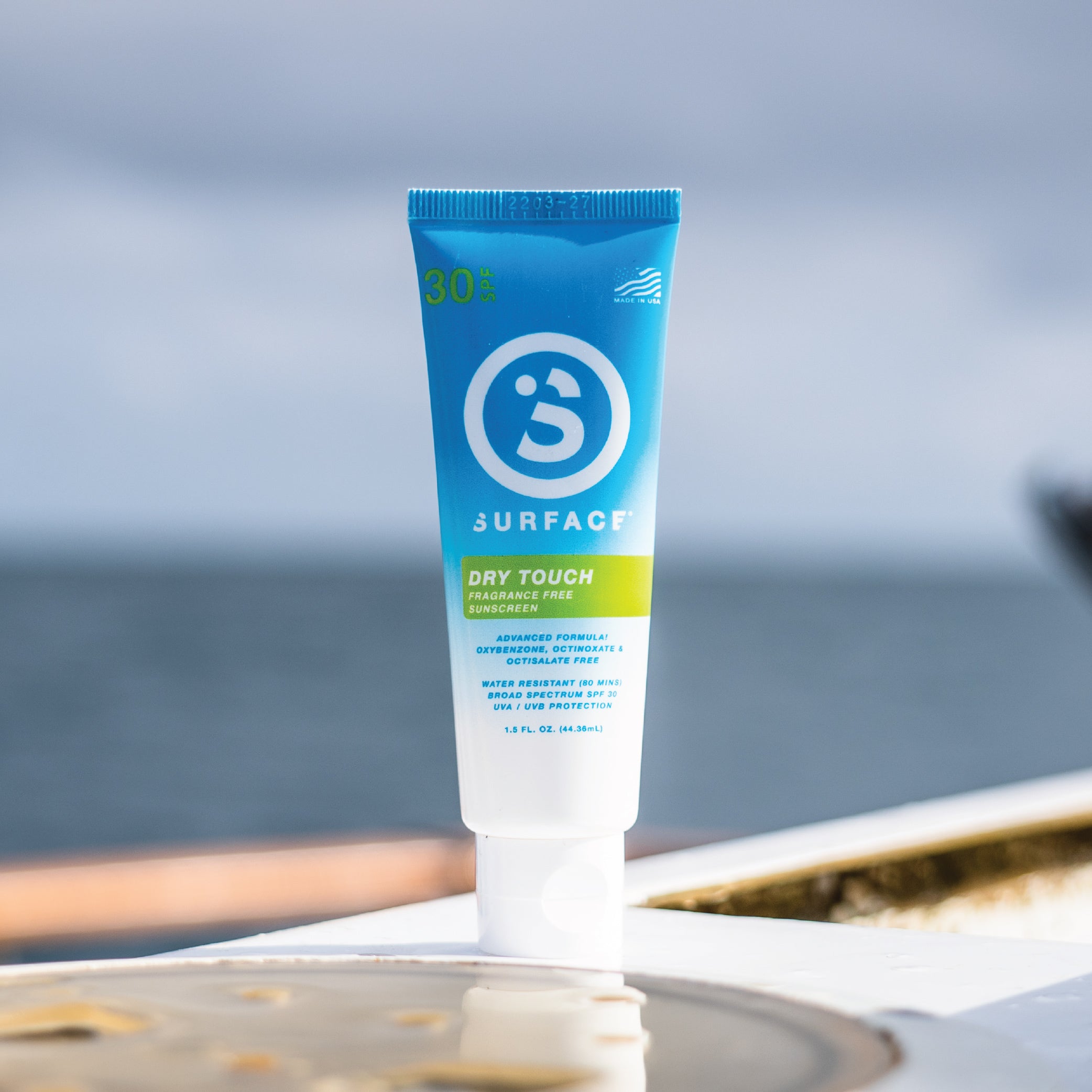 SPF30 Dry Touch Sunscreen Lotion 1.5oz - Great on the Water | Surface Sunscreen
