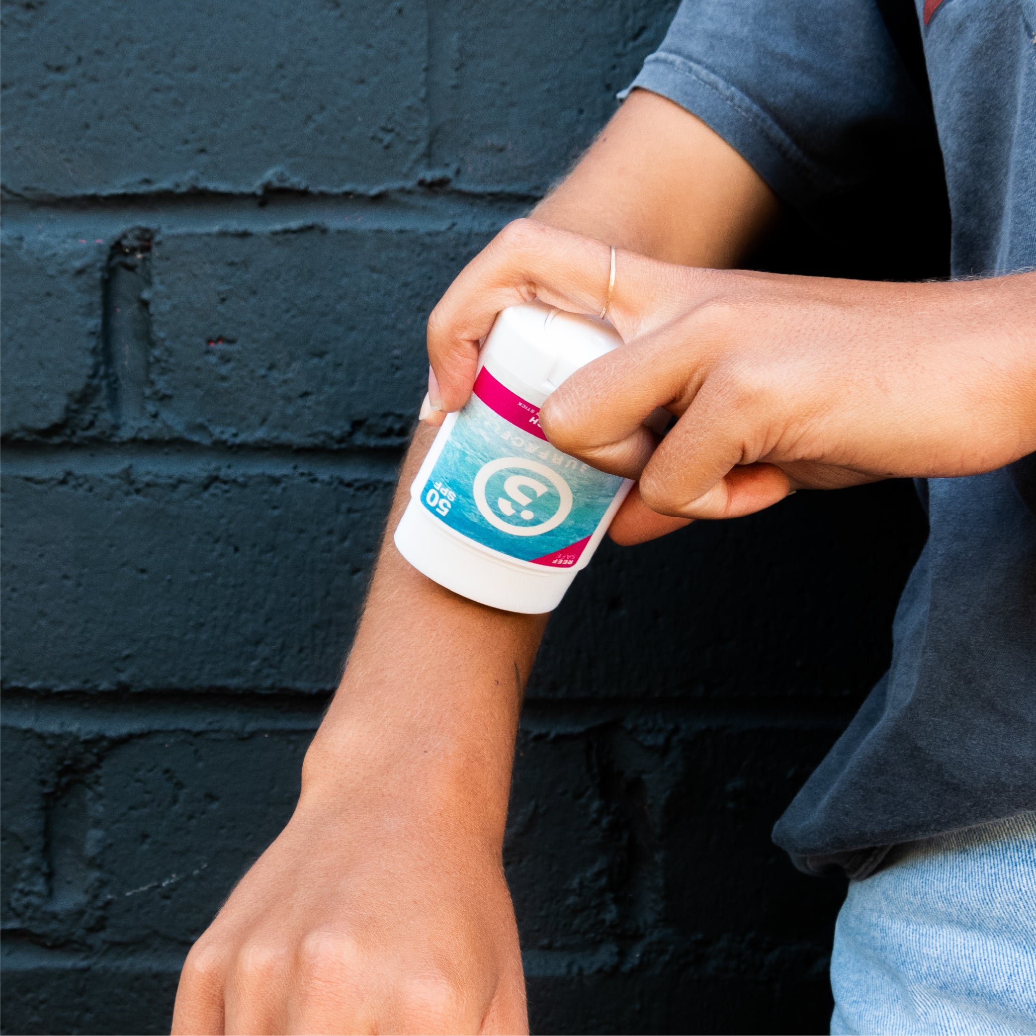 Dry Touch Tropix Scented SPF50 Body & Face Stick 1.5oz. | Easy Application