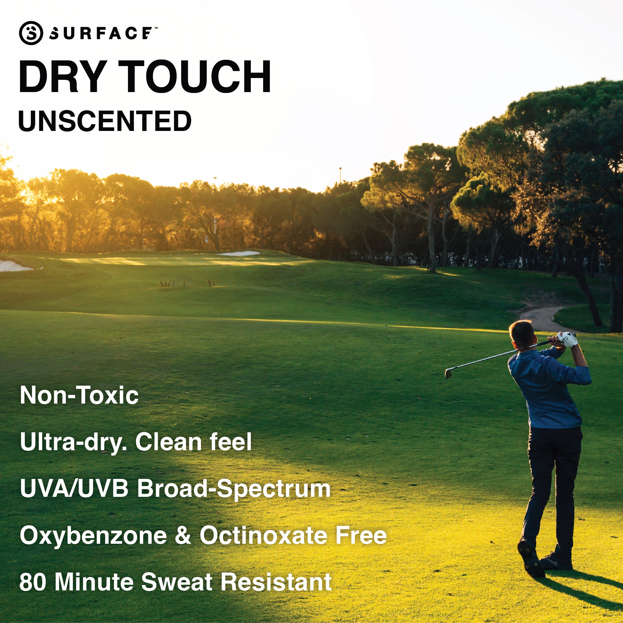 Surface Dry Touch Unscented Benefits | Surface Sunscreen