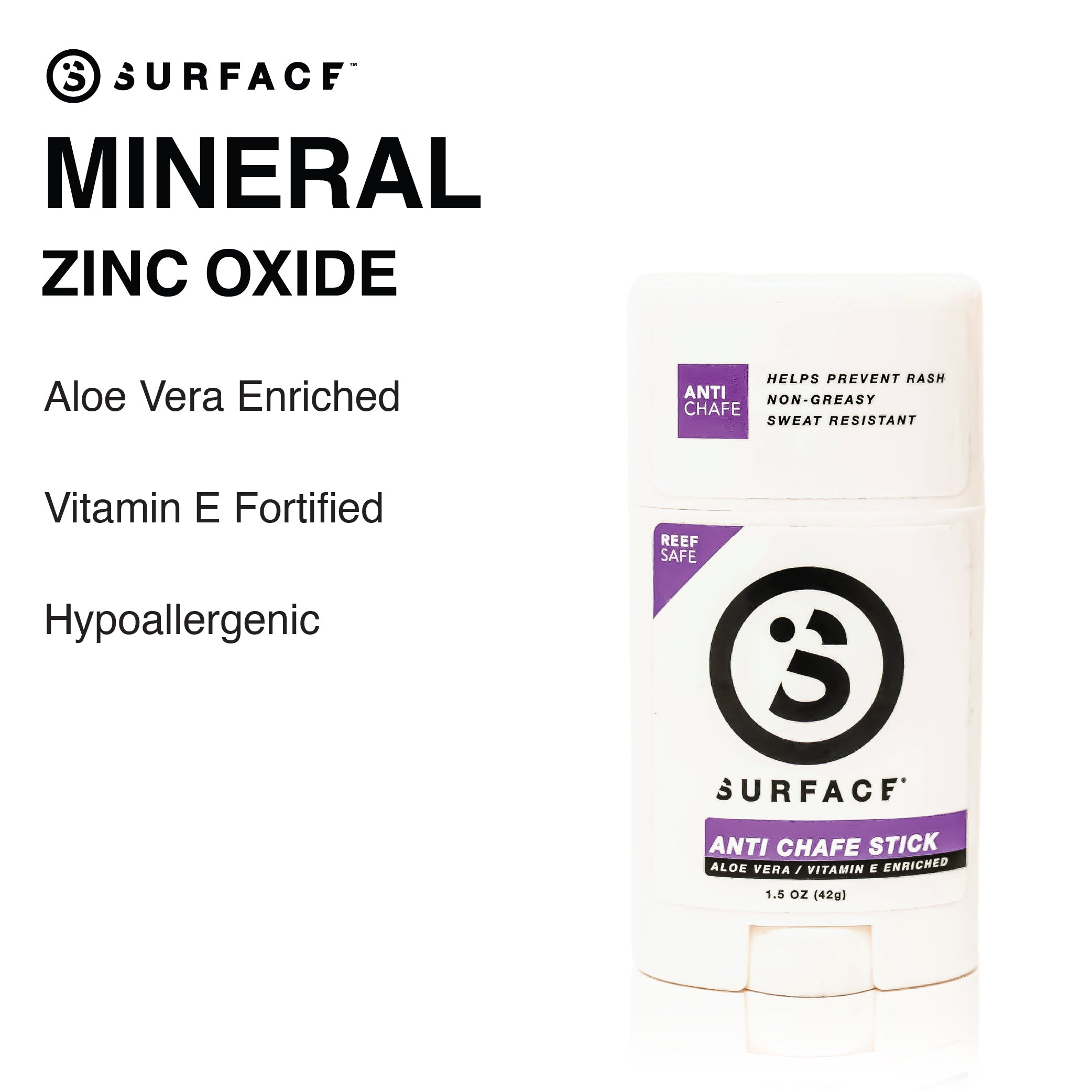 Benefits of Surface Mineral Zinc Oxide | Surface Sunscreen