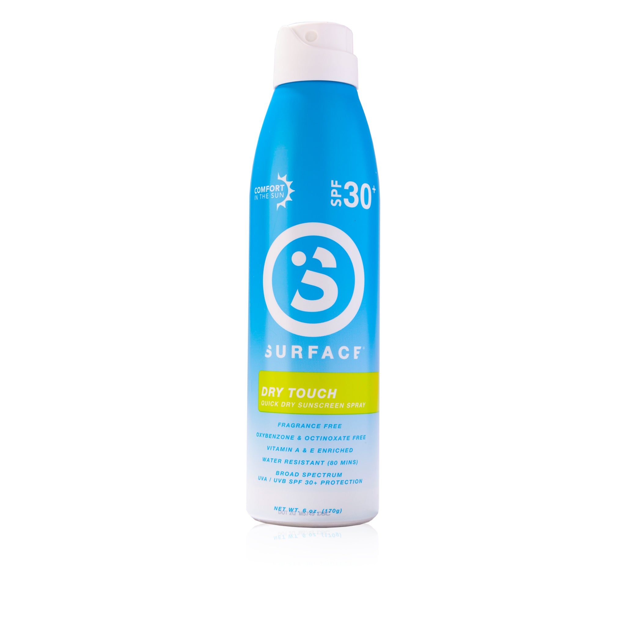 SPF30+ Dry Touch Continuous Spray 6oz. – Surface Products Corp.