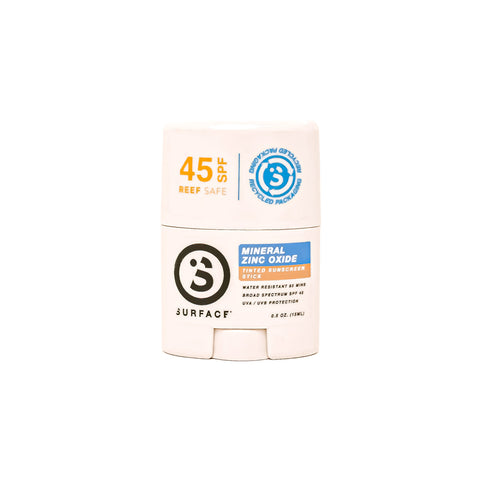 SPF45 Zinc Oxide Facestick .5oz. - Tinted | Surface Sunscreen