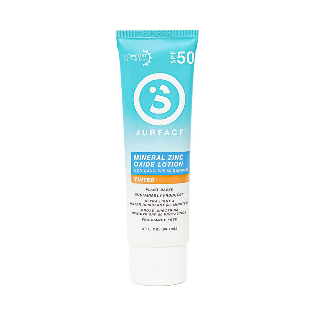 SPF50 Mineral Sunscreen Lotion 3oz. - Tinted | Surface Sunscreen