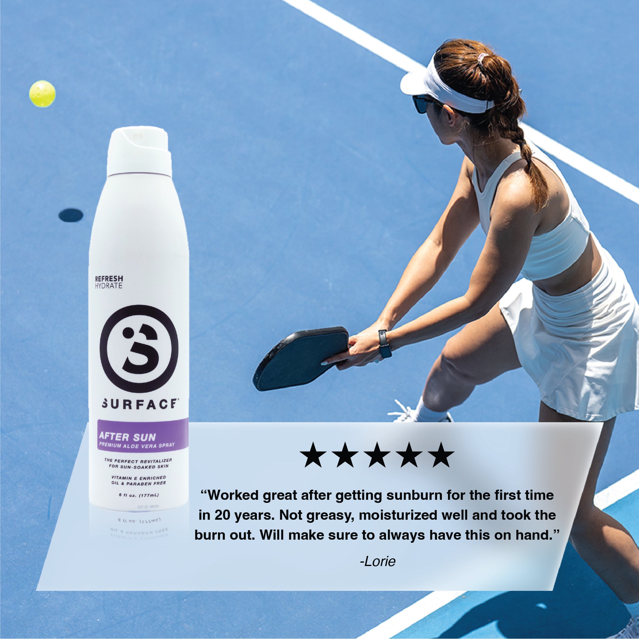 Aloe Vera After Sun Continuous Spray | 5-Star Review