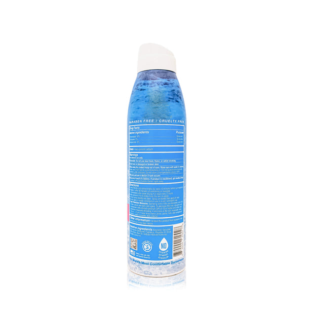 Dry Touch Tropix Scented Continuous Spray Label | Surface Sunscreen