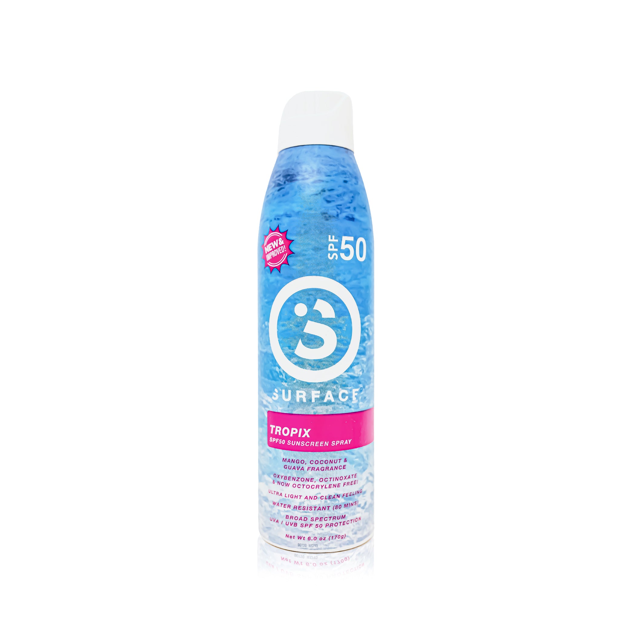 Dry Touch Tropix Scented Continuous Spray 6oz. | Surface Sunscreen