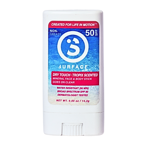 SPF 50 Face Stick - Tropix Scented .5 oz Travel Size | Surface