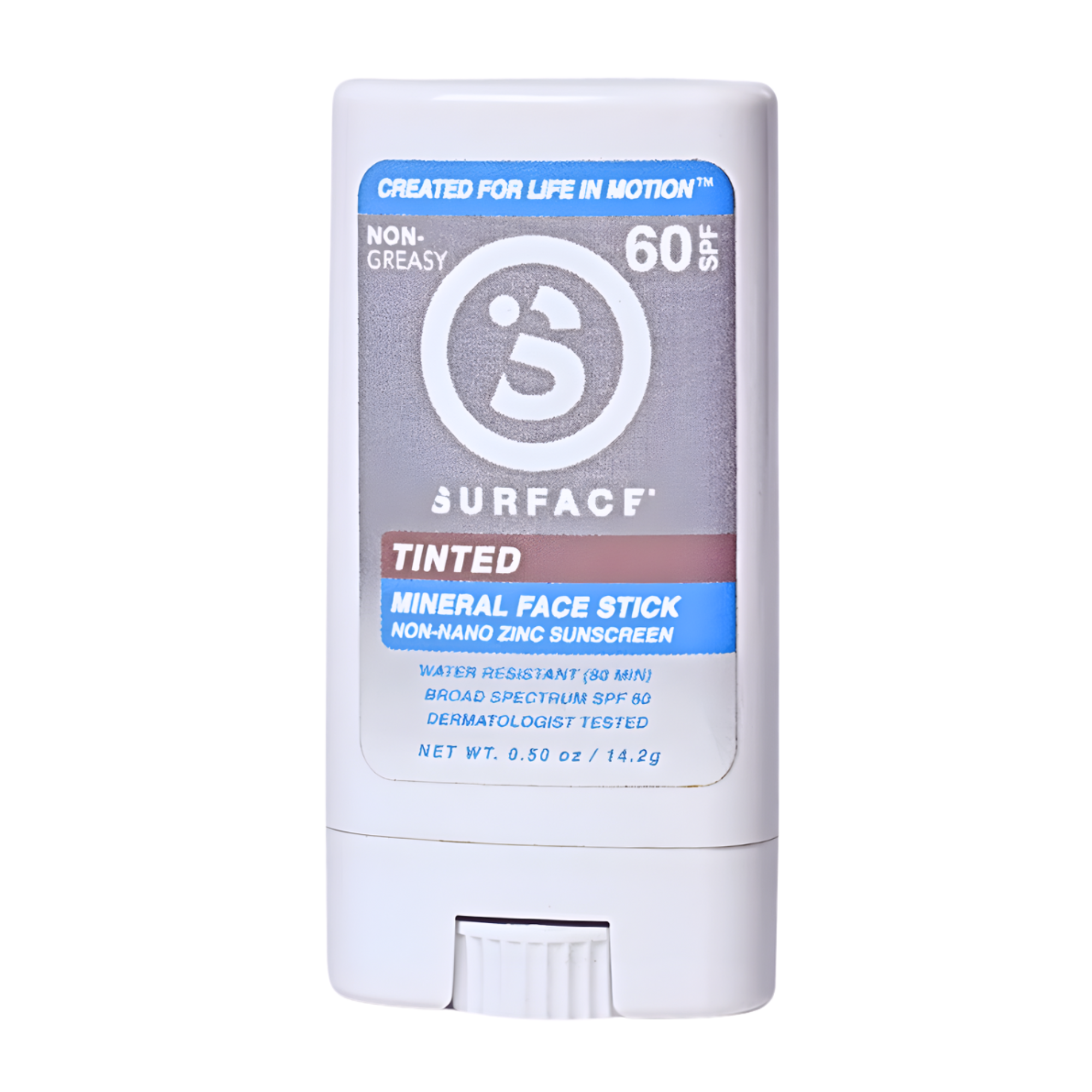 Surface Sunscreen Tinted Dry Touch Face Stick SPF 60 front