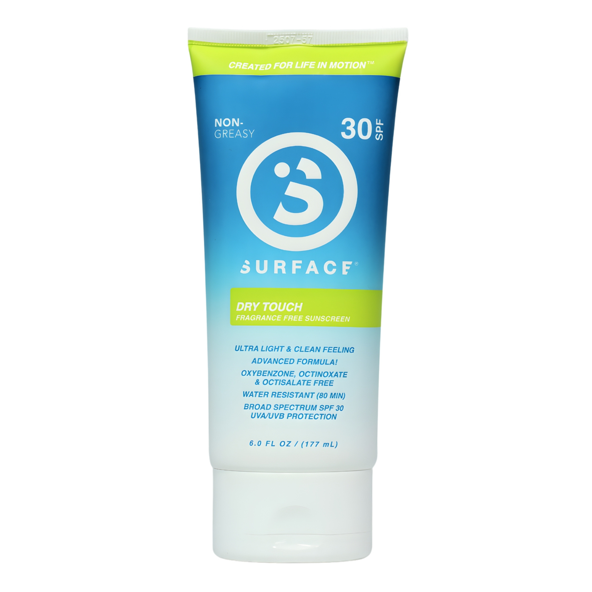 Surface Sunscreen lotion Dry touch SPF 30 6 oz FRONT