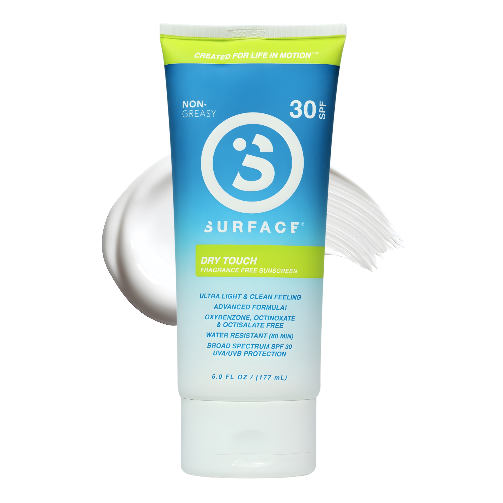 Surface Sunscreen lotion Dry touch SPF 30 6 oz FRONT swipe