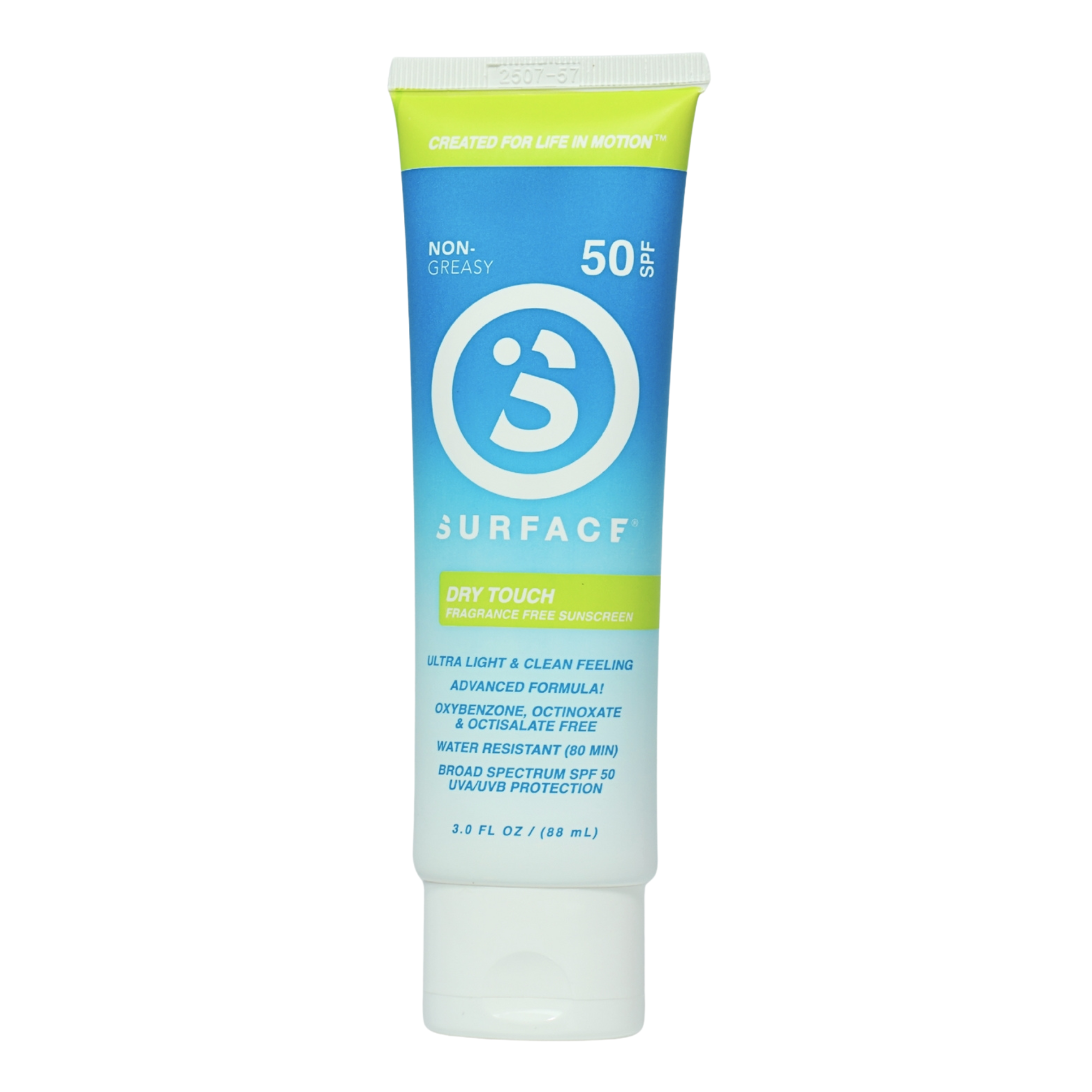 LOTION Dry touch SPF 50 3 oz  front label