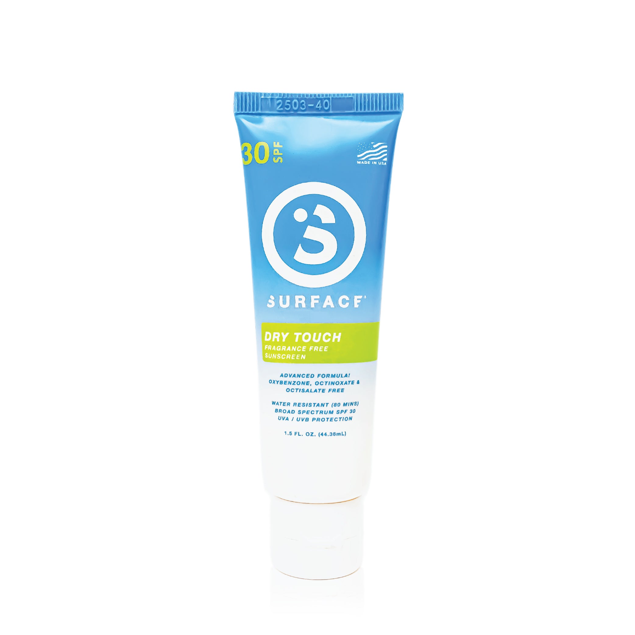 SPF30 Dry Touch Sunscreen Lotion 1.5oz | Surface Sunscreen