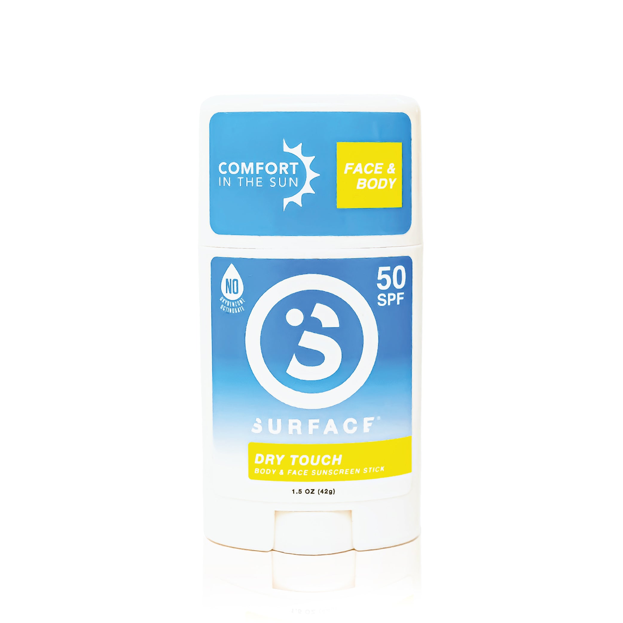 SPF50 Dry Touch Body & Face Stick 1.5oz. | Surface Sunscreen