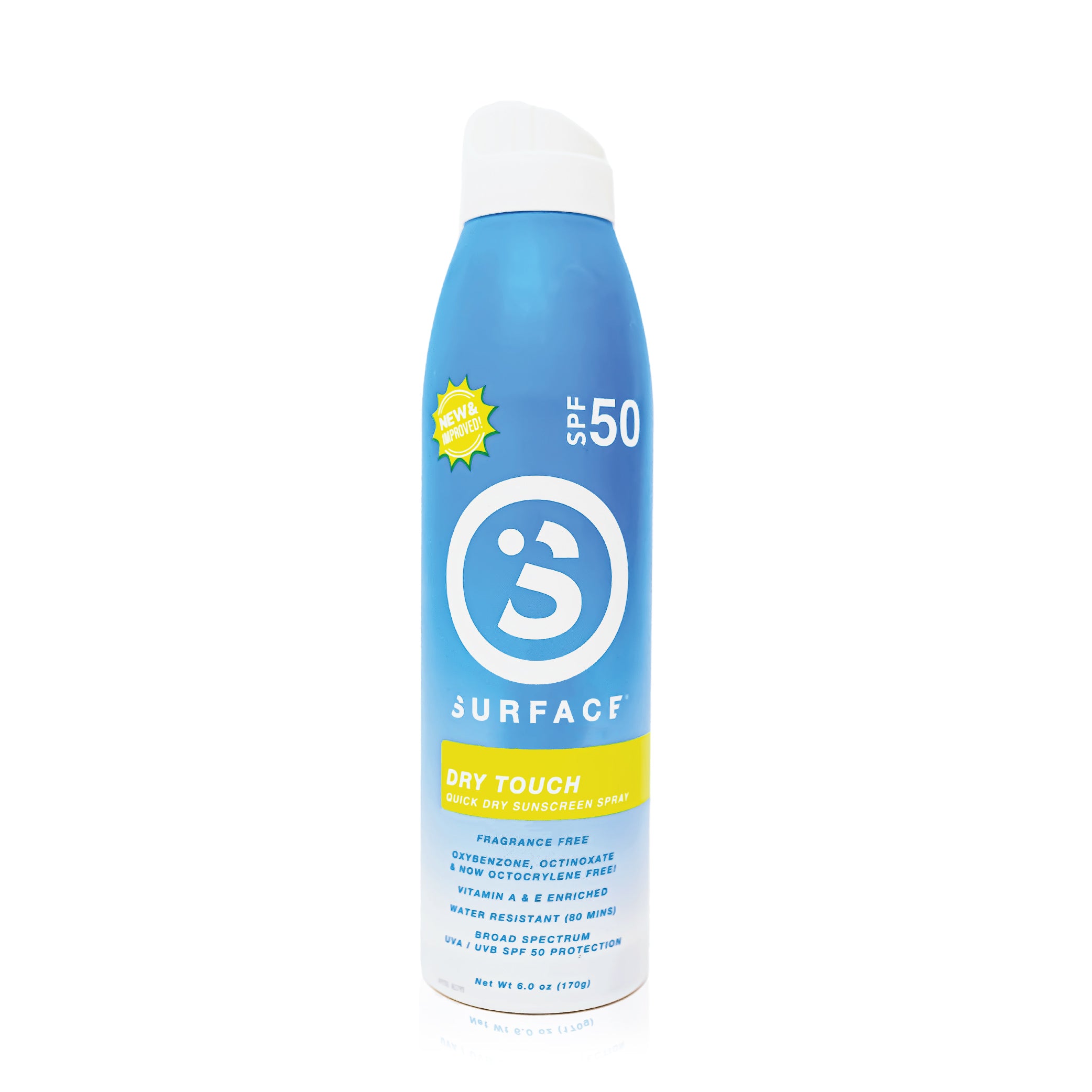 SPF50 Dry Touch Continuous Spray 6oz. | Surface Sunscreen