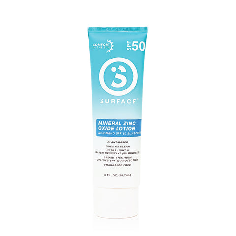 SPF50 Mineral Sunscreen Lotion 3oz. - White