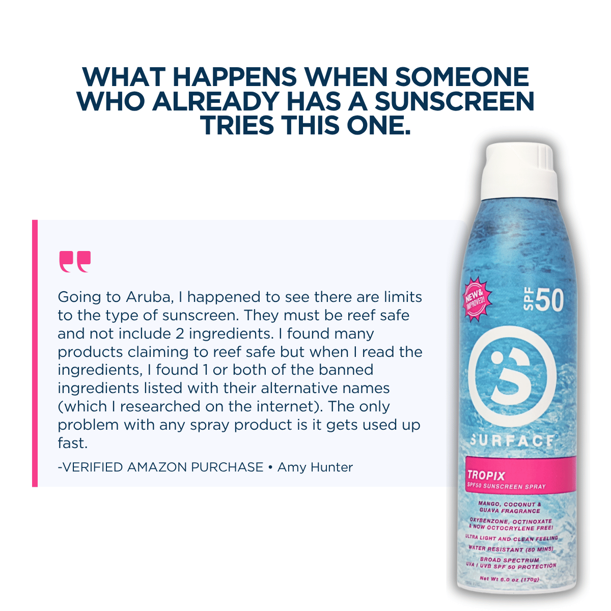 Dry Touch Tropix Scented Continuous Spray 6oz.