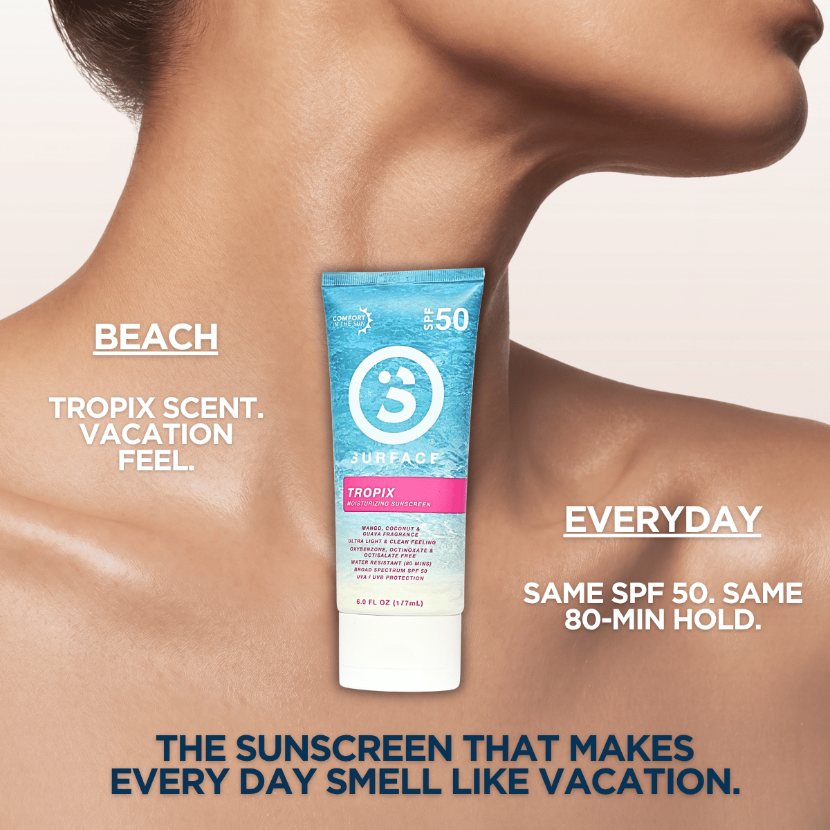 Dry Touch Tropix Scented Lotion SPF50 6oz.