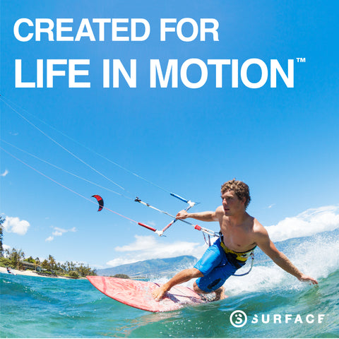 Created for Life in Motion - Great for Kite Surfing | Surface Sunscreen 